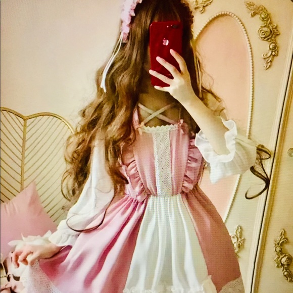 NEW Sweet Harajuku Lolita Dress - Picture 5 of 7
